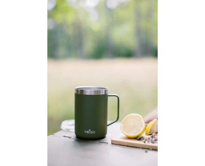 Термочашка Tribe Classic Mug 500 мл Olive (T-FA-0033)