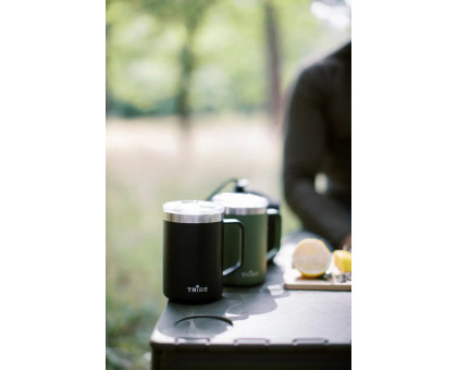 Термочашка Tribe Classic Mug 500 мл Black (T-FA-0033)