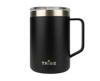 Термочашка Tribe Classic Mug 500 мл Black (T-FA-0033)