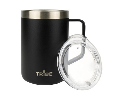 Термочашка Tribe Classic Mug 500 мл Black (T-FA-0033)