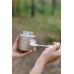 Харчовий термос з ложкою Tribe Food Jar 0.35 л Beige (T-DE-0021)