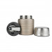 Харчовий термос з ложкою Tribe Food Jar 0.35 л Beige (T-DE-0021)