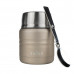 Харчовий термос з ложкою Tribe Food Jar 0.35 л Beige (T-DE-0021)