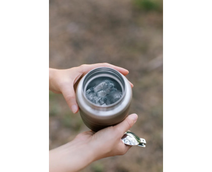 Харчовий термос з ложкою Tribe Food Jar 0.35 л Beige (T-DE-0021)
