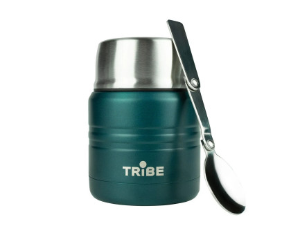 Харчовий термос з ложкою Tribe Food Jar 0.35 л Ocean (T-DE-0021)