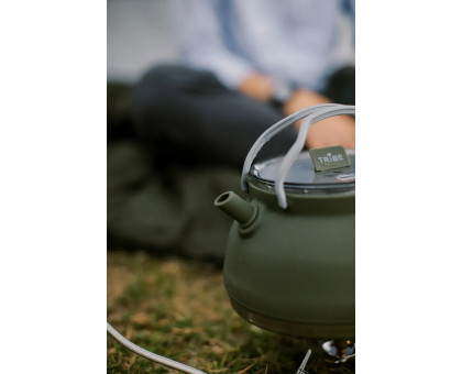 Складаний силіконовий чайник Tribe Collapsible Kettle 1,5 л Olive