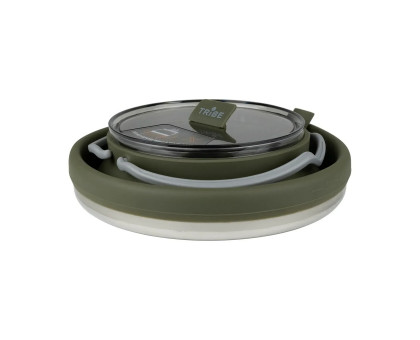 Складаний силіконовий чайник Tribe Collapsible Kettle 1,5 л Olive