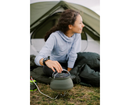 Складаний силіконовий чайник Tribe Collapsible Kettle 1,5 л Olive