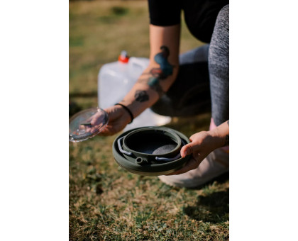 Складаний силіконовий чайник Tribe Collapsible Kettle 1,5 л Olive
