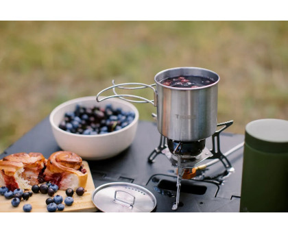 Похідна кружка з кришкою Tribe Camping Cup T-FA-0012-metal 0.6 л