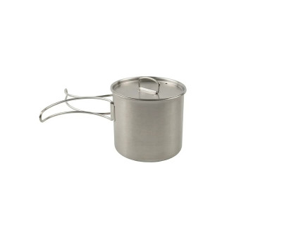 Похідна кружка з кришкою Tribe Camping Cup T-FA-0012-metal 0.6 л