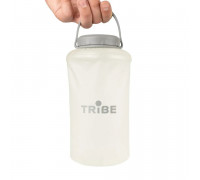 М'яка складна пляшка для води Tribe Soft Bottle 1 л TPU прозора (T-FE-0023-crystal-white)
