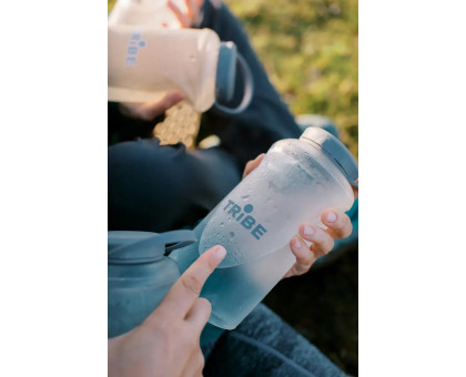 М'яка складна пляшка Tribe Soft Bottle 1 л TPU (T-FE-0023-crystal-white)