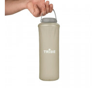 М'яка пляшка для води Tribe Soft Bottle 1,5 л TPU сіра (T-FE-0024-grey)