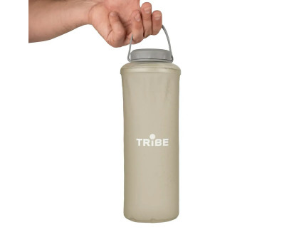 М'яка складна пляшка Tribe Soft Bottle 1,5 л TPU (T-FE-0024-grey)