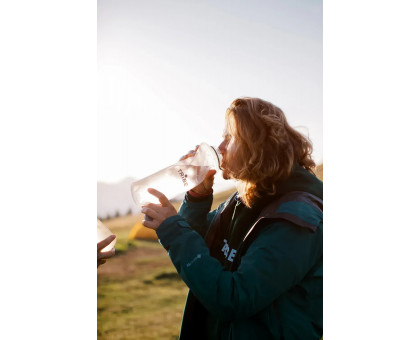 М'яка складна пляшка Tribe Soft Bottle 1,5 л TPU (T-FE-0024-crystal-white)
