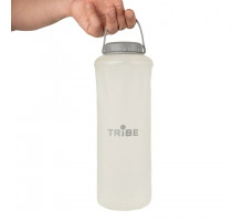 М'яка пляшка для води Tribe Soft Bottle 1,5 л TPU прозора (T-FE-0024-crystal-white)
