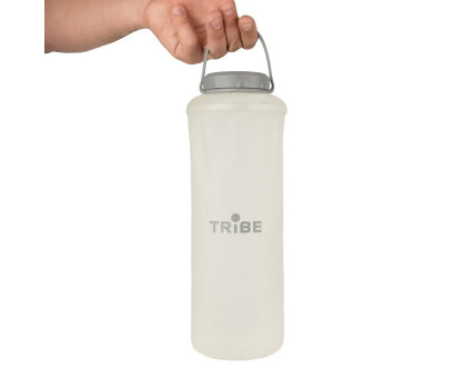 М'яка складна пляшка Tribe Soft Bottle 1,5 л TPU (T-FE-0024-crystal-white)