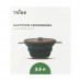 Складана силіконова каструля Tribe Collapsible Pot 2,5 л (T-FF-0025) Синьо-зелена