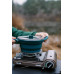 Складана силіконова каструля Tribe Collapsible Pot 2,5 л (T-FF-0025) Синьо-зелена