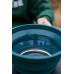 Складана силіконова каструля Tribe Collapsible Pot 2,5 л (T-FF-0025) Синьо-зелена