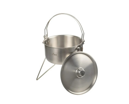 Казанок туристичний з підставкою Tribe Fire Pot 5,4 л (SUS 304)