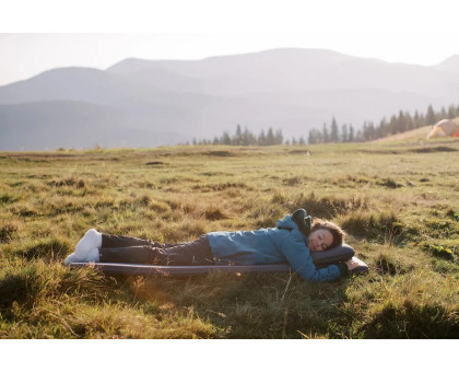 Самонадувний килимок Tribe Comfort Lite Rectangular 5 см Grey