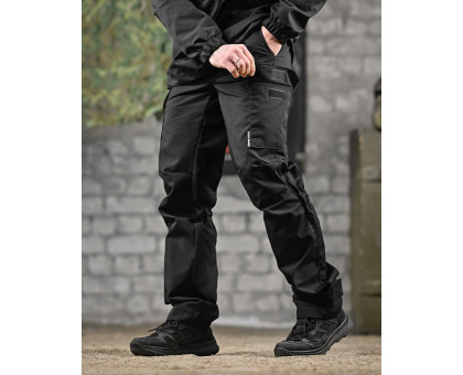 Тактичний костюм 7.62 Field Black (ріп-стоп, чорний)