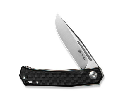 Складаний кишеньковий EDC ніж Sencut Braxx Black (G10, D2, 7.93 см, чорний)
