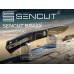 Складаний кишеньковий EDC ніж Sencut Braxx Black (G10, D2, 7.93 см, чорний)