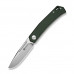 Складаний кишеньковий EDC ніж Sencut Braxx Green (Canvas Micarta, D2, 7.93 см, зелений)