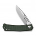 Складаний кишеньковий EDC ніж Sencut Braxx Green (Canvas Micarta, D2, 7.93 см, зелений)