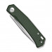 Складаний кишеньковий EDC ніж Sencut Braxx Green (Canvas Micarta, D2, 7.93 см, зелений)