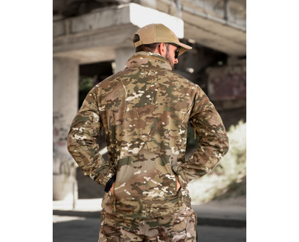 Тактична куртка Armada Softshell Multicam демісезонна