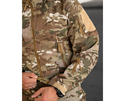 Тактична куртка Armada Softshell Multicam демісезонна