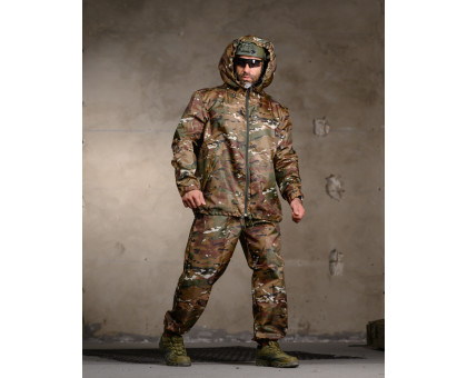 Костюм-дощовик мембранний Water Barrier Multicam (універсальний розмір)