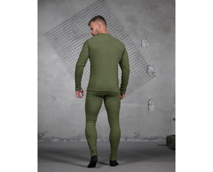 Комплект чоловічої термобілизни 7.62 Base Fleece Olive