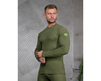 Комплект чоловічої термобілизни 7.62 Base Fleece Olive