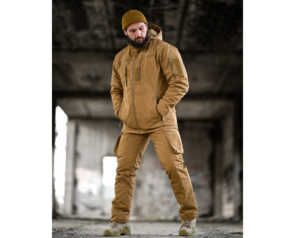 Тактичний зимовий костюм Northern Rip-Stop Coyote (Omni-Heat, Primaloft)