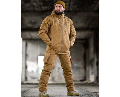 Тактичний зимовий костюм Northern Rip-Stop Coyote (Omni-Heat, Primaloft)