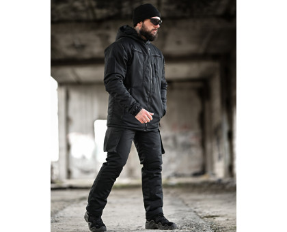Тактичний зимовий костюм Northern Rip-Stop Black (Omni-Heat, Primaloft)