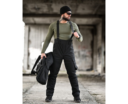 Тактичний зимовий костюм Northern Rip-Stop Black (Omni-Heat, Primaloft)