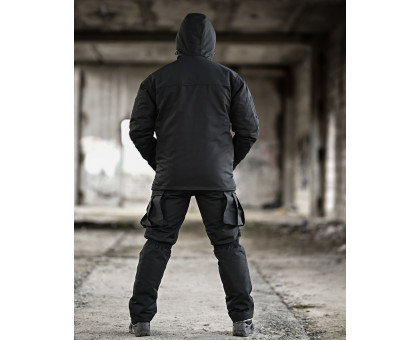 Тактичний зимовий костюм Northern Rip-Stop Black (Omni-Heat, Primaloft)