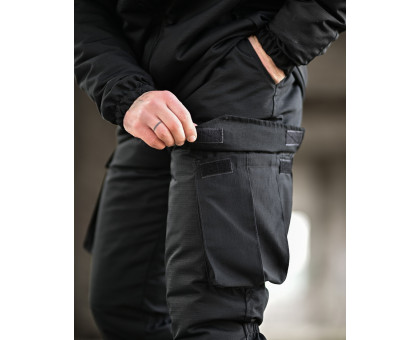 Тактичний зимовий костюм Northern Rip-Stop Black (Omni-Heat, Primaloft)