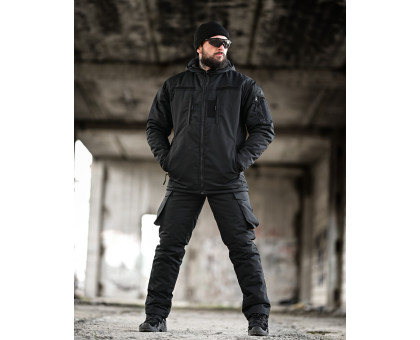Тактичний зимовий костюм Northern Rip-Stop Black (Omni-Heat, Primaloft)