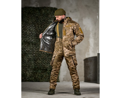 Тактичний зимовий костюм Northern Kapa Pixel (Omni-Heat, Primaloft, до -20°C)