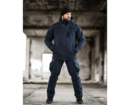 Тактичний зимовий костюм Northern Kapa Dark Blue (Omni-Heat, Primaloft, до -20°C)