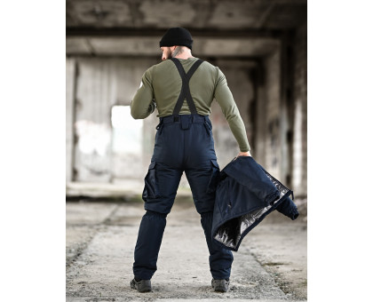 Тактичний зимовий костюм Northern Kapa Dark Blue (Omni-Heat, Primaloft, до -20°C)