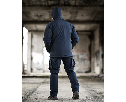 Тактичний зимовий костюм Northern Kapa Dark Blue (Omni-Heat, Primaloft, до -20°C)