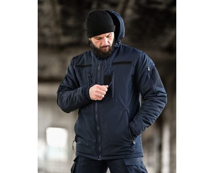 Тактичний зимовий костюм Northern Kapa Dark Blue (Omni-Heat, Primaloft, до -20°C)